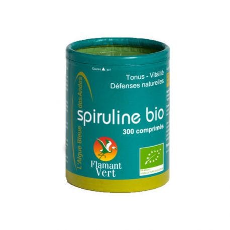 FLAMANT VERT -- Boite de 300 comprimes de spiruline 150g